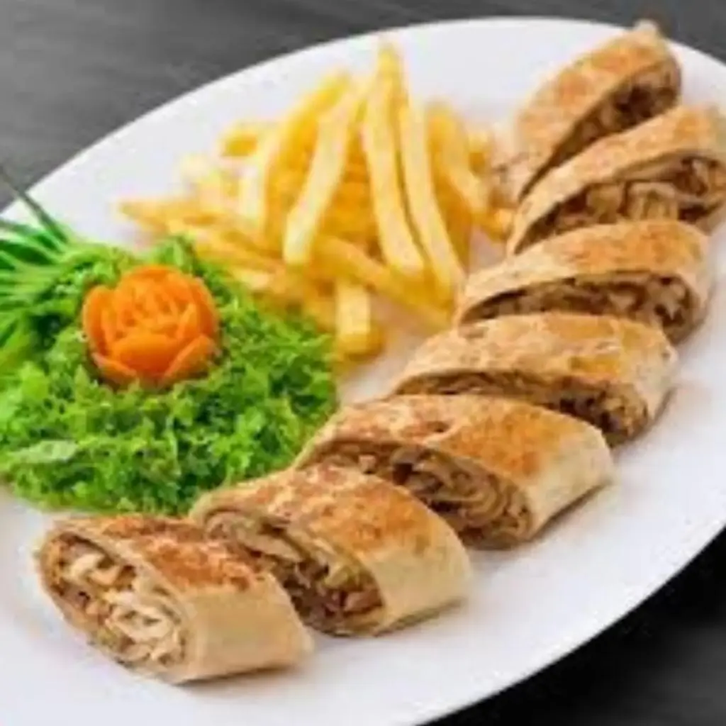 صحن شاورما عربي